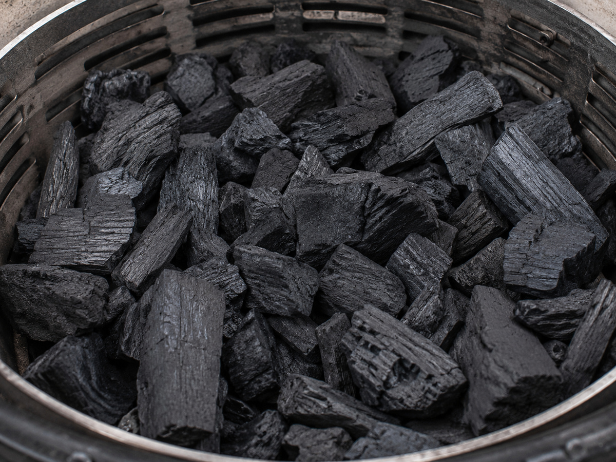 Vakmanschap: lump charcoal