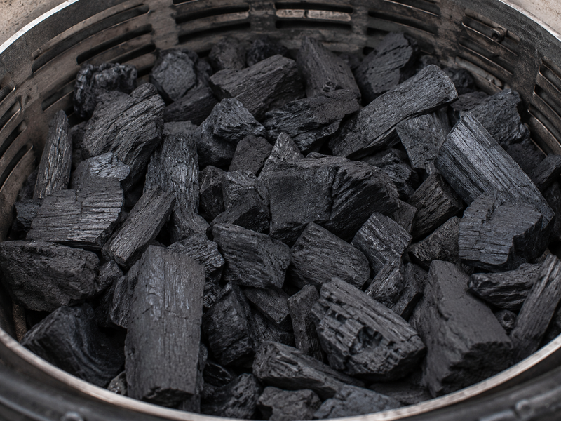 Vakmanschap: lump charcoal